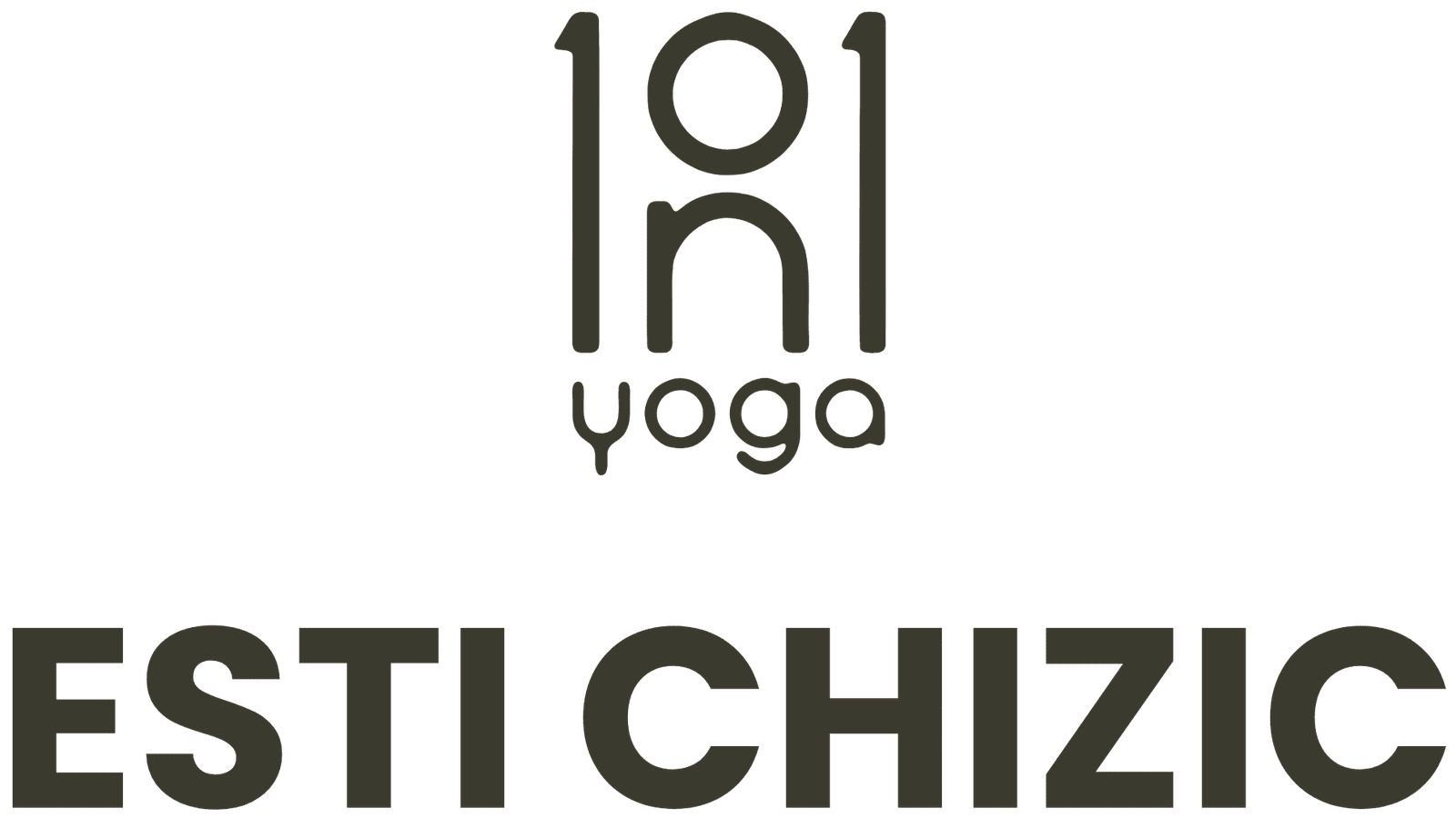1on1 yoga NYC esti chizic logo design